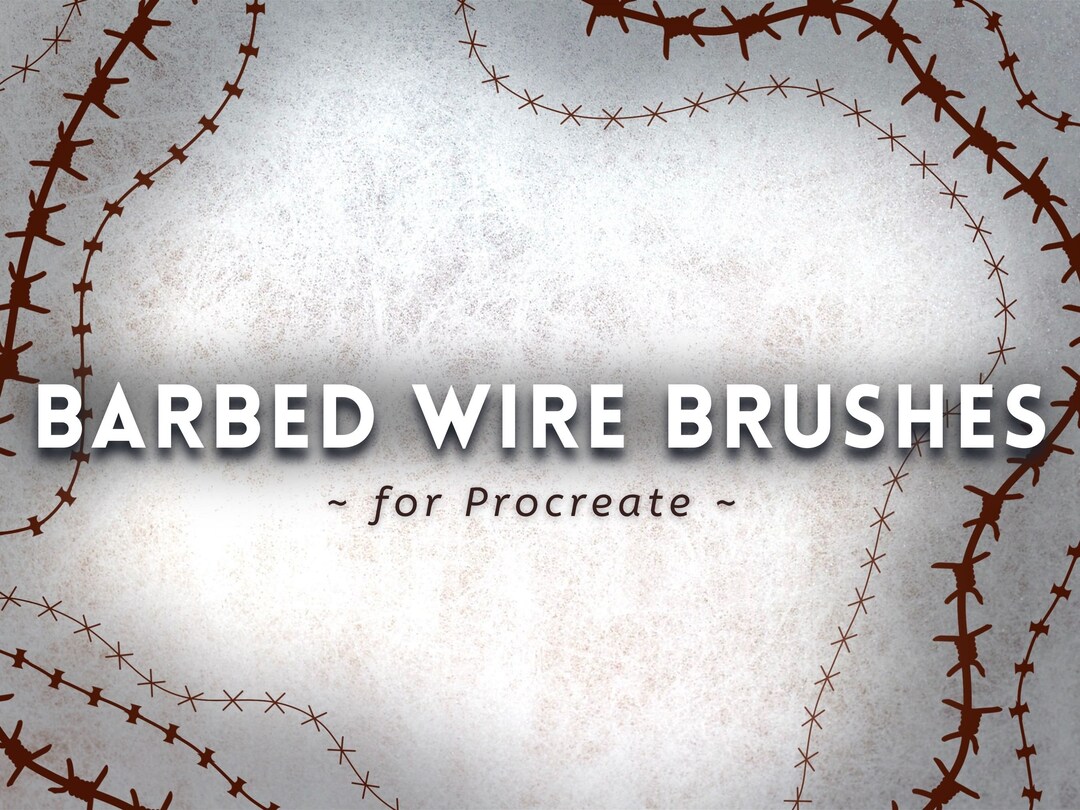 Procreate Barbed Wire Brushes Procreate Tattoo Brushes - Etsy