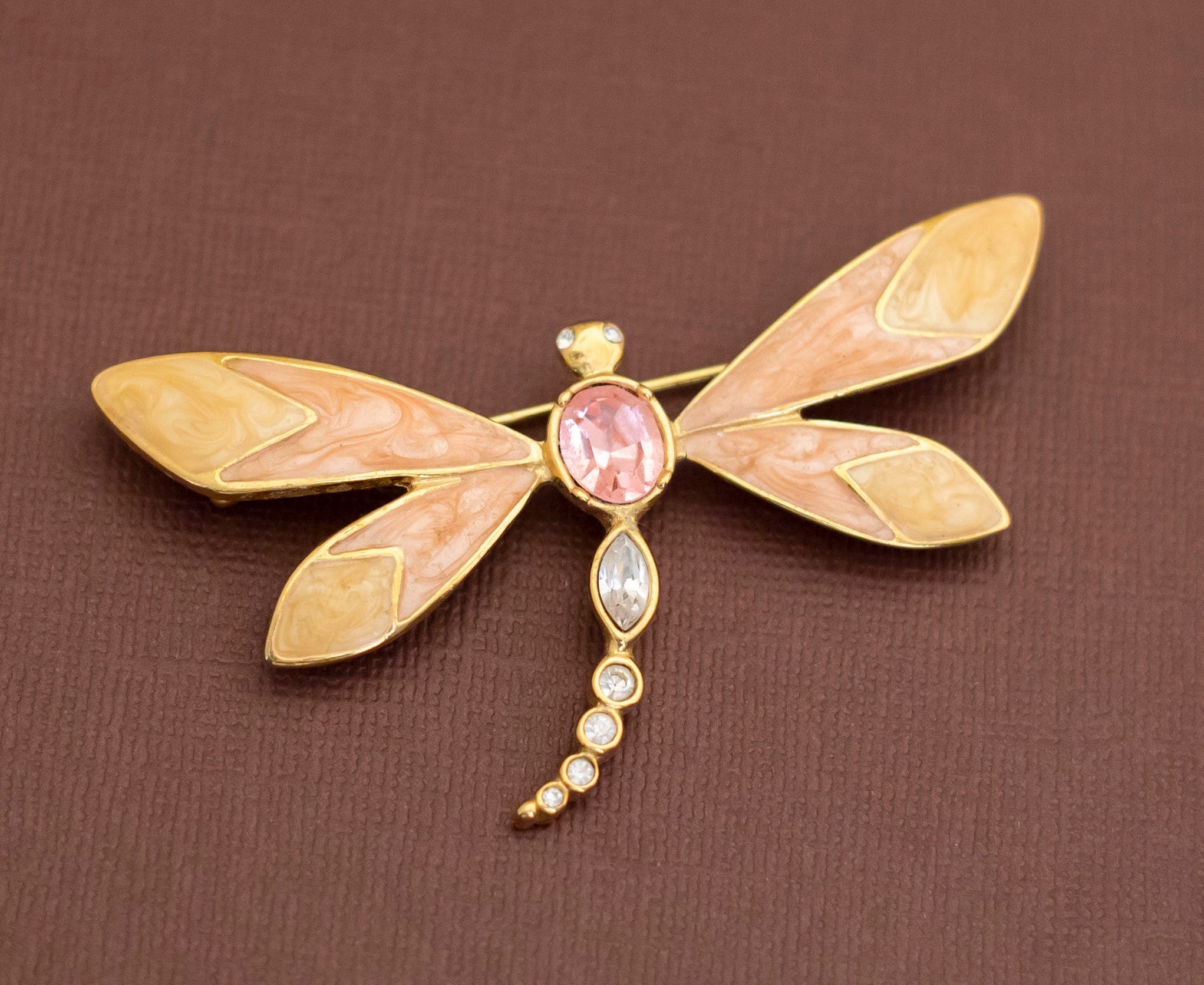 Avon dragonfly brooch - Etsy 日本
