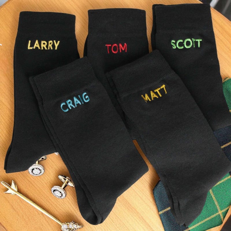 Personalised Socks - Etsy UK