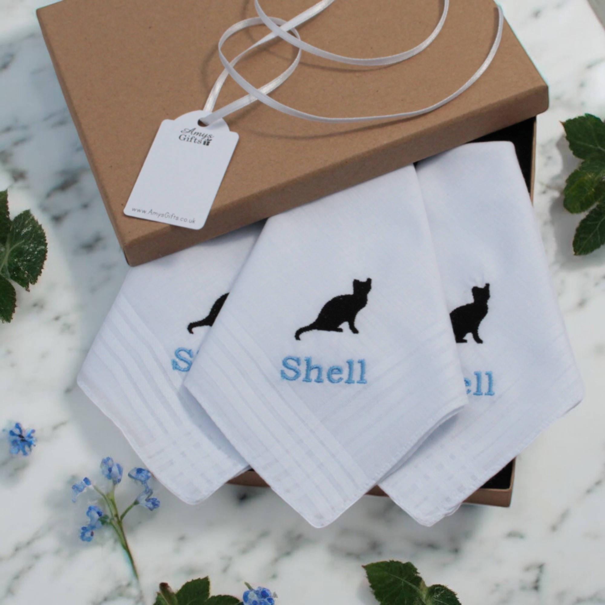 Kitty Handkerchief - Etsy