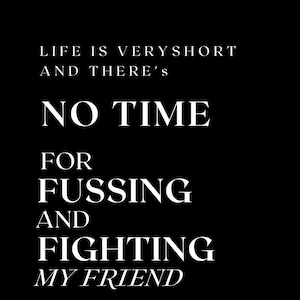Fussing and Fighting Poster DIGITAL DOWNLOAD