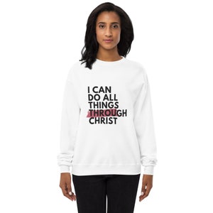 Unisex fleece sweatshirt