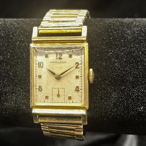 Hamilton Watch Square - Etsy Hamilton Watch Square - Etsy