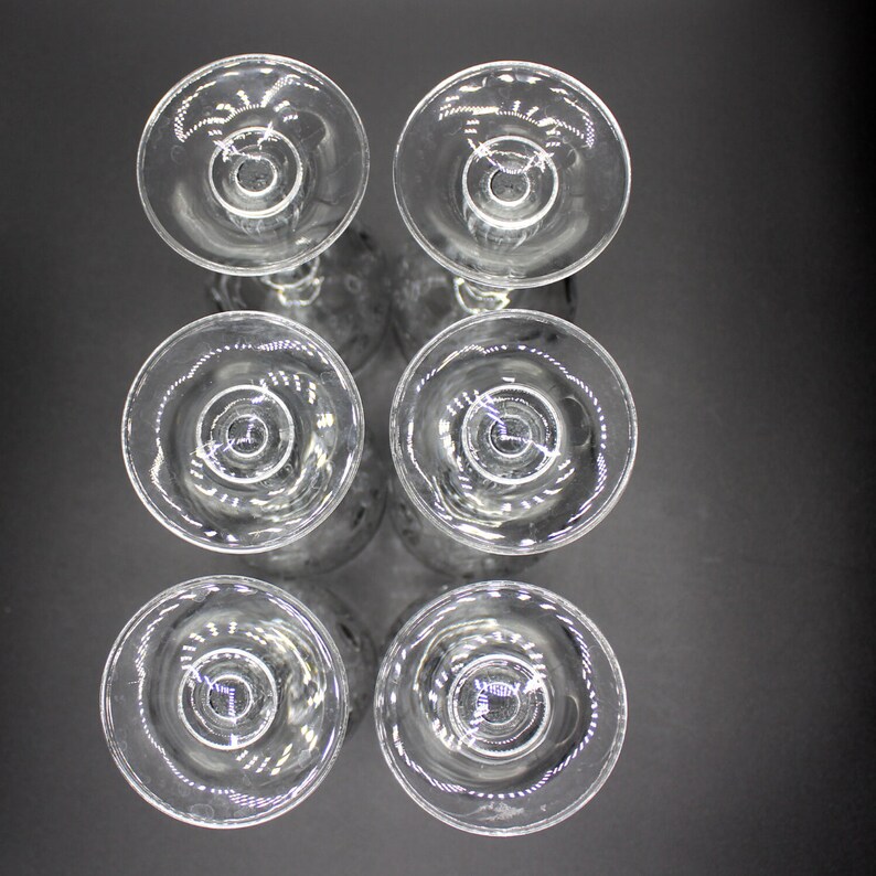 Vintage Blown Glass Crystal Mikasa Versailles Collection 7 Stemmed Wine
