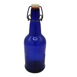 Cobalt EZ Cap Bottles w/ Swing Tops - 16 oz