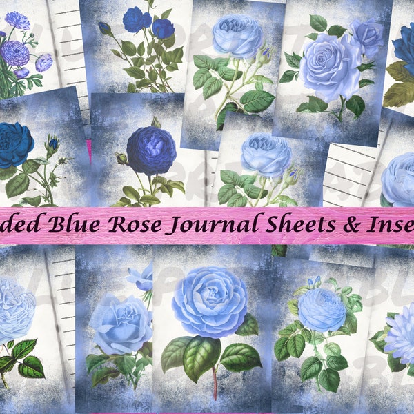Journal Rose Vintage Etsy Journal Rose Vintage Etsy