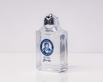 Authentic Bottled Lourdes Water: Catholic Gift, Tamper-Evident Seal