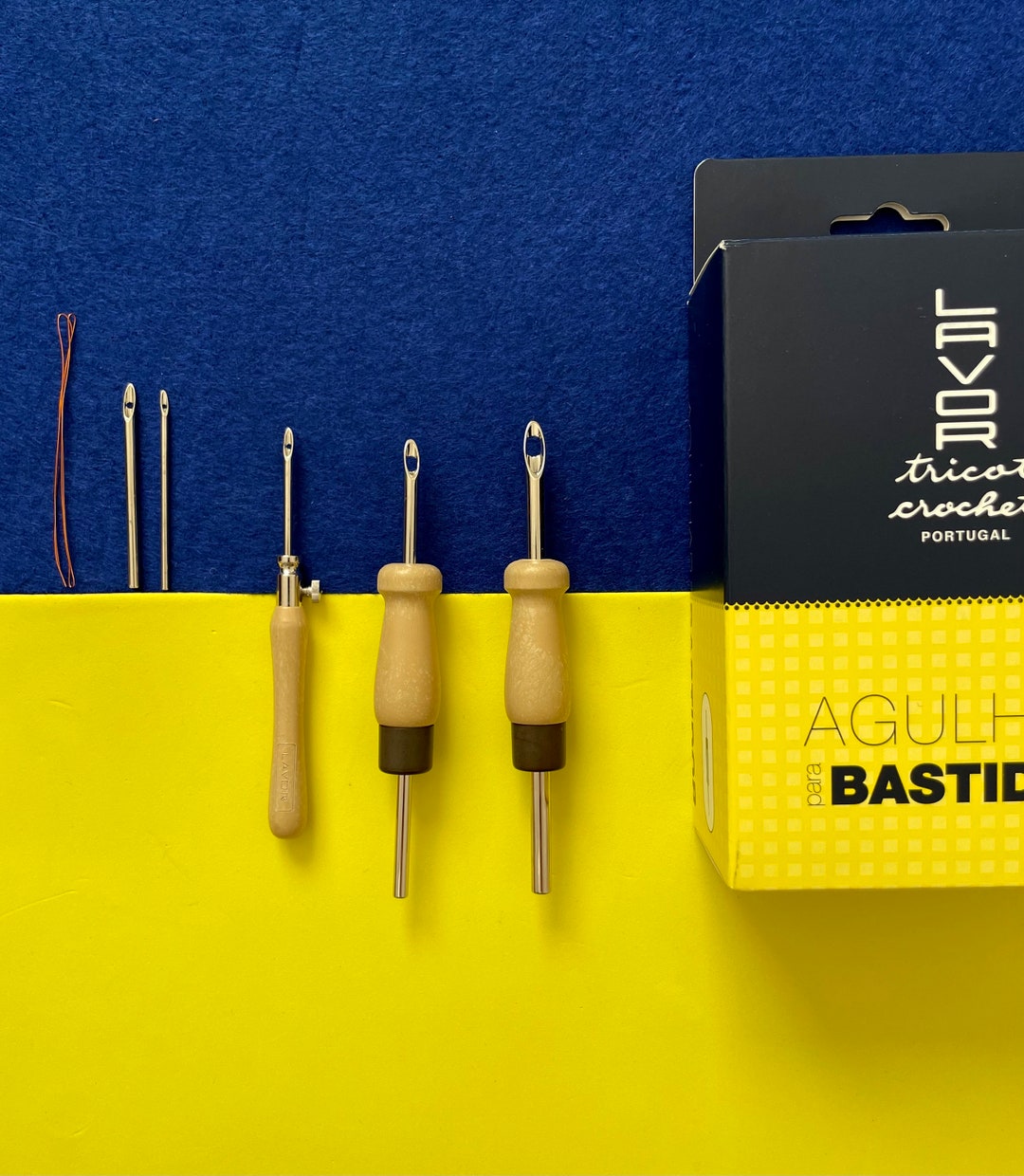 Full Set of Lavor Punch Needle Sizes Include 2mm, 2.5mm, 3mm, 4mm, and