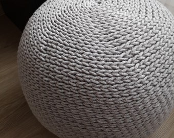 CROCHET PATTERN "Galaxy" Crochet Pouf Pattern DIY tutorial. Poof Crocheting Ottoman Footstool Home Decor Bean Bag, Pouffe