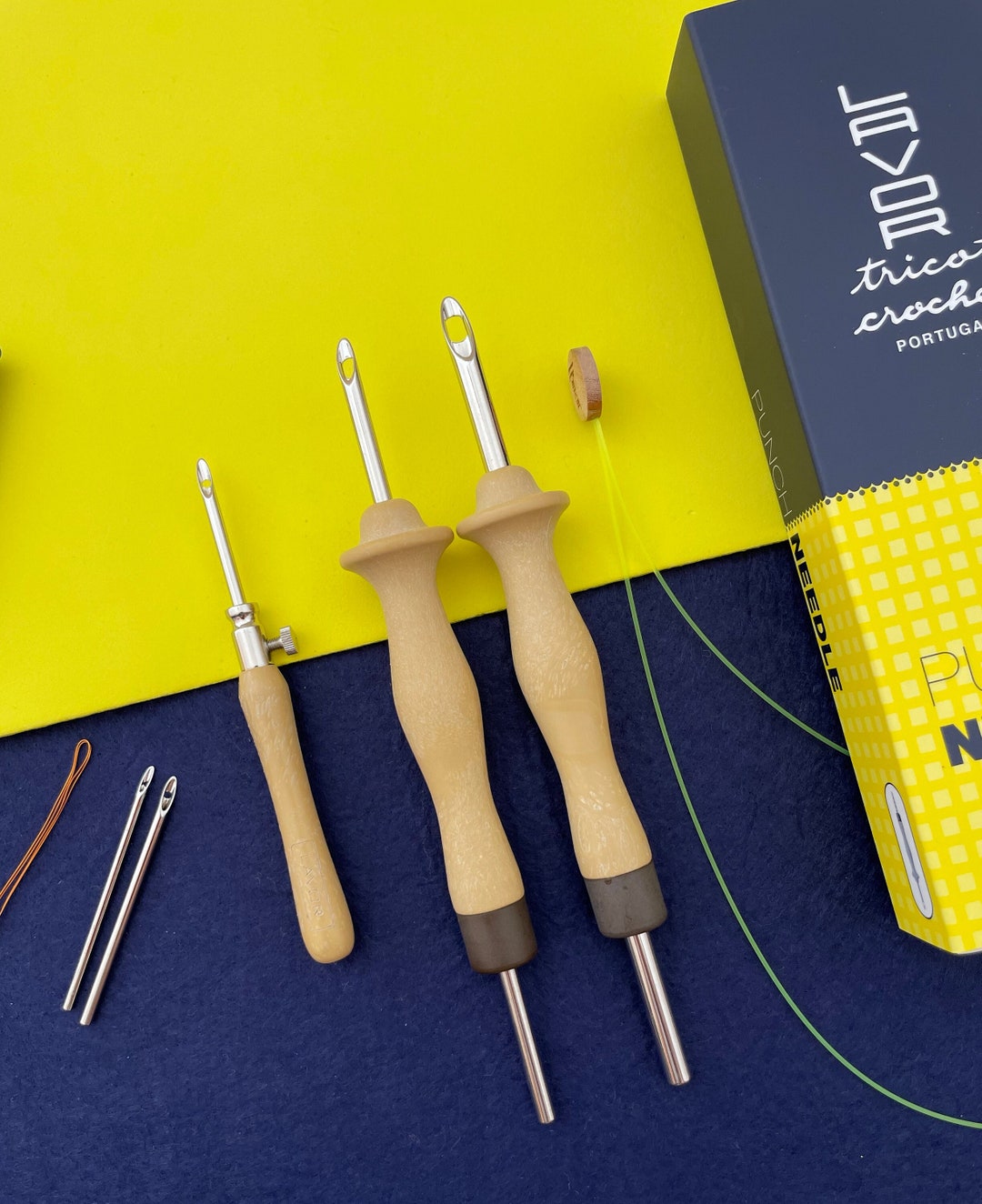 Full Set of Lavor Punch Needles. Lavor Punch Needles Full Ergonomic