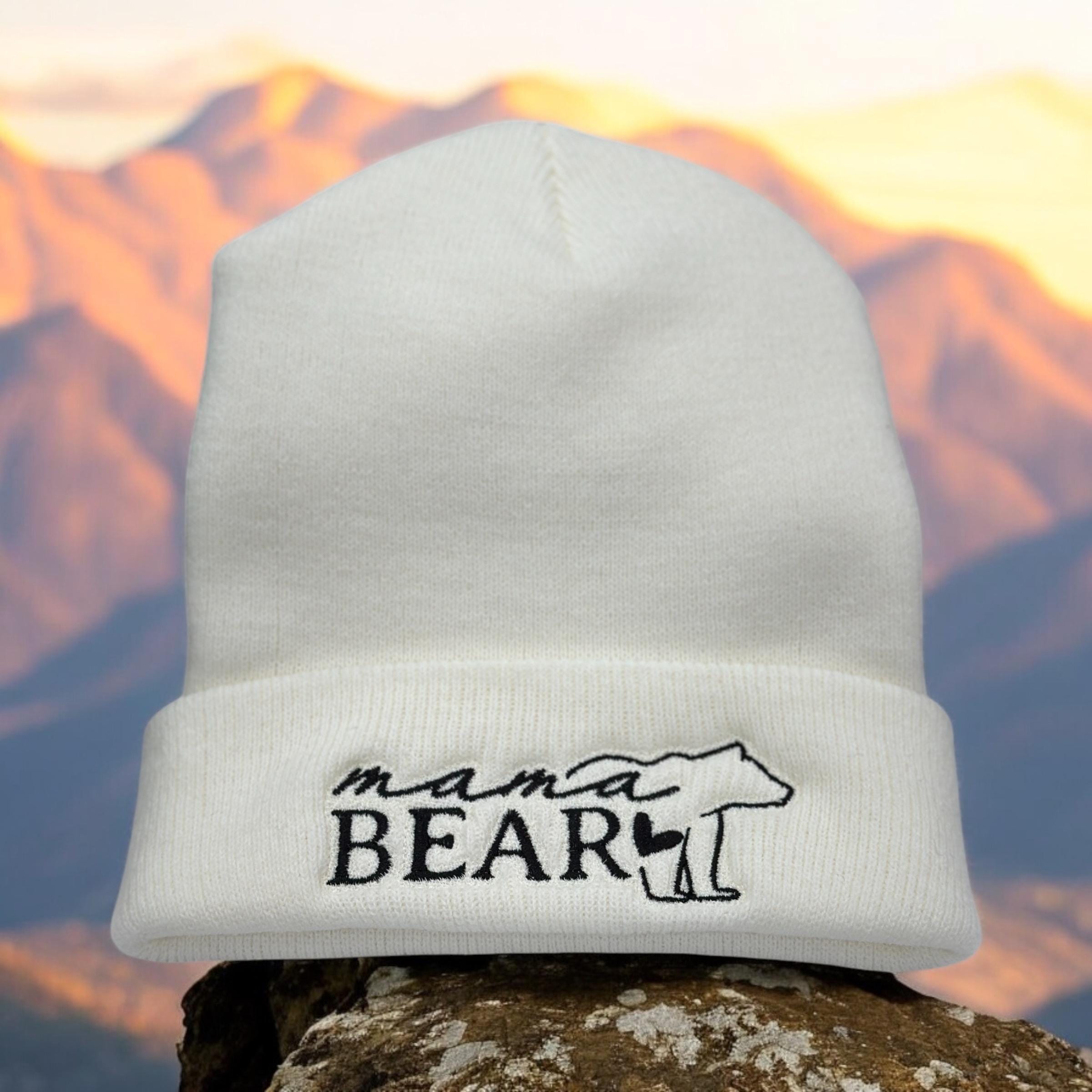 Mama Bear Knit Cap - Etsy