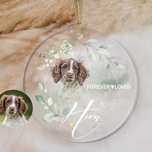 Personalized Gift for Mom Custom Pet Memorial Ornament Unique Gift Home Gift Mothers Day Gift Personalized Ornament Custom Dog Memorial Gift