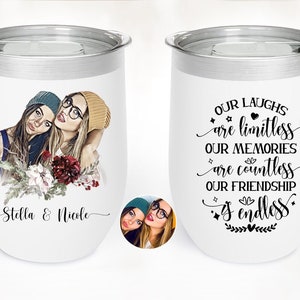 Custom Portrait  Personalized Gift for Mom Mothers day Gift from Daughter Grandma Gift Tumbler Accessories for Mom Kitchen Gift New Mom Gift