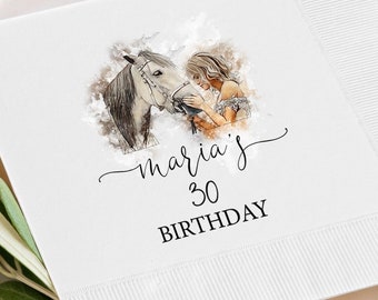 birthday napkins for women birthday party decorations party decor table decorations tableware stylish napkins milestone paper napkins