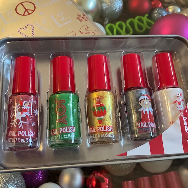 Elf on the Shelf Mini Nail Polish Set