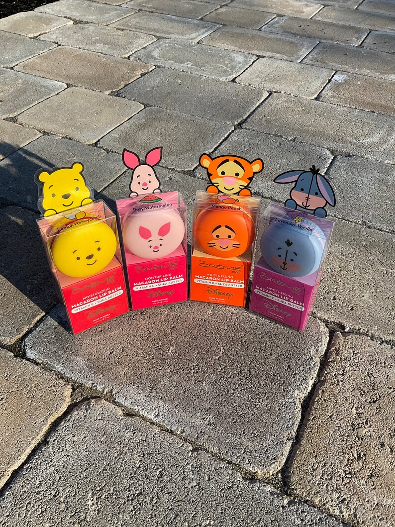 Disney Winnie the Pooh Lip Balm Kit Etsy