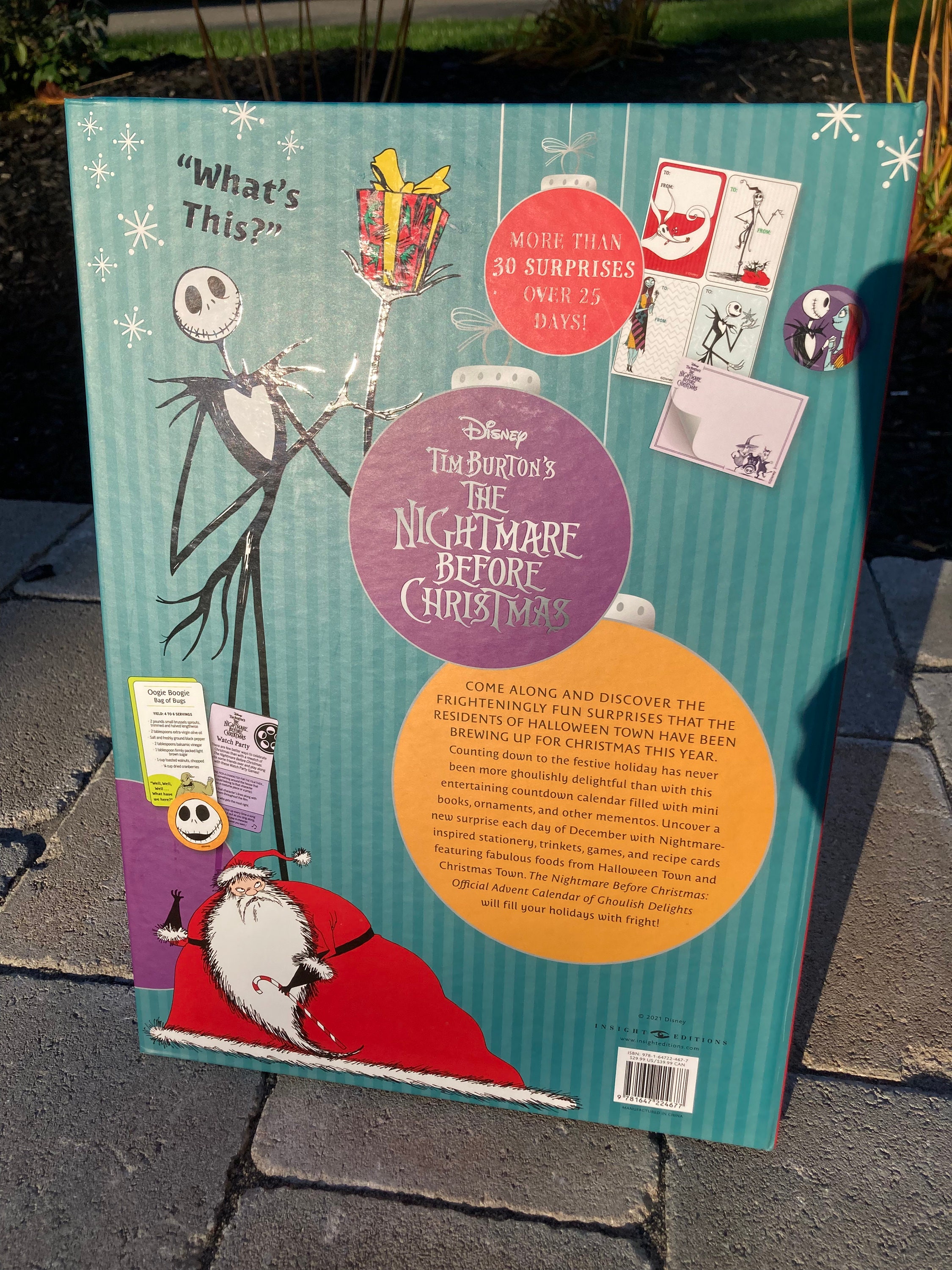 Disney Nightmare Before Christmas Advent Calendar Etsy