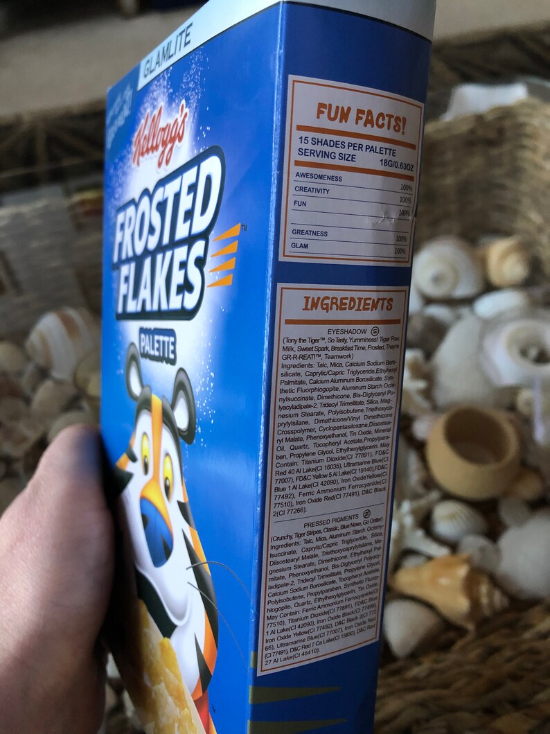 Frosted Flakes Eyeshadow Palette Etsy