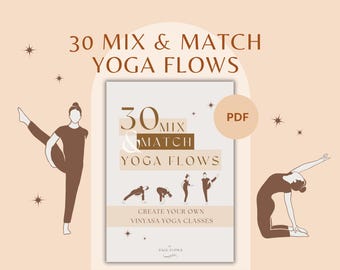 30 yogaflows mixen en matchen | Vinyasa-lesgids (pdf)