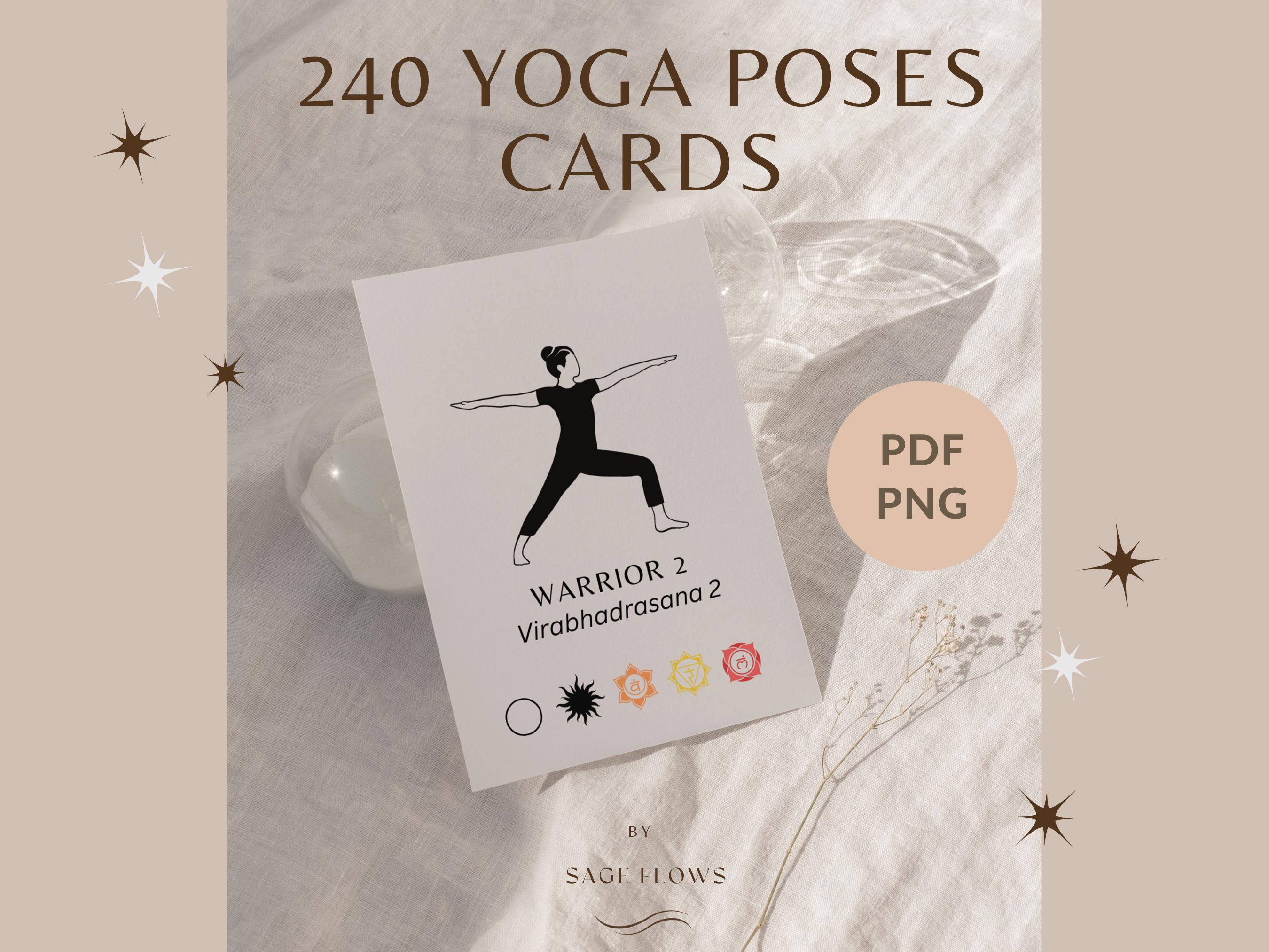 Chakra Yoga Poses Card Set | Illustrated By Irene | Explore Chakras Through Yoga – COVERCO BRANDS SL - Ananda Hum - View #10