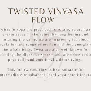 Twists in yoga