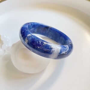 56.5mm Natural Blue Sodalite Bangle, LW09