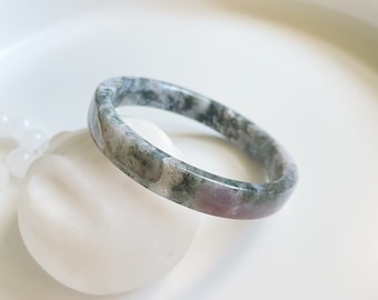 54.6mm Natural Ocean Jasper/Agate Bangle, HB20