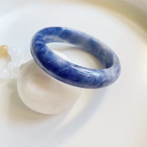 59.6mm Natural Blue Sodalite Bangle, LW16