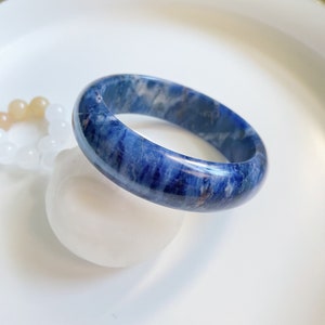 59.9mm Natural Blue Sodalite Bangle, LW18