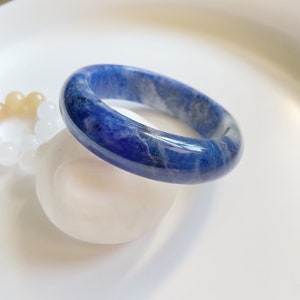 55.5mm Natural Blue Sodalite Bangle, LW06