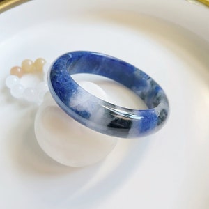 59.8mm Natural Blue Sodalite Bangle, LW17