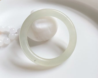 ❁YUE❁ 58.1mm Natural Serpentine Bangle (xiuyu), 58.14x10mm, XY20 - Etsy