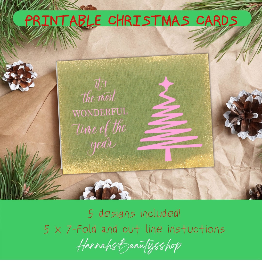 Christmas Card Printables Printable Holiday Cards Happy Holidays Card Christmas Card Printables Printable Holiday Cards Happy Holidays Card
