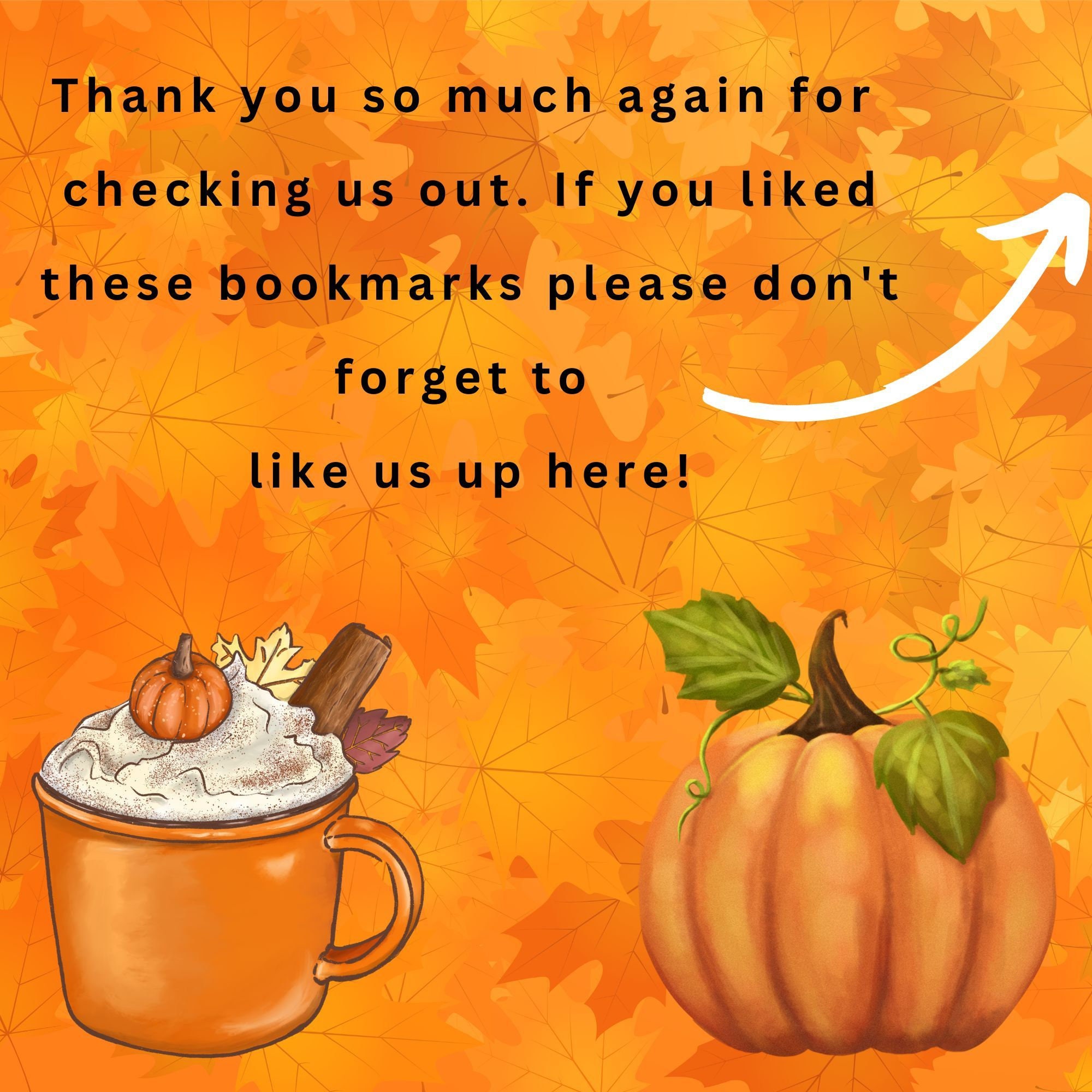 Fall Printable Bookmarks Book Lover Autumn Bookmarks Set of - Etsy