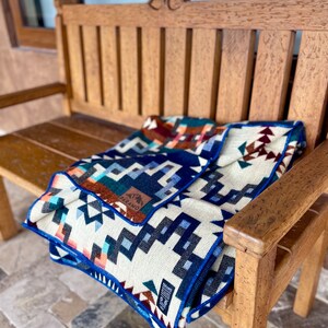 Softest Artisanal Alpaca Wool Blanket/Throw Fair Trade Made in Ecuador URQU Collection image 1