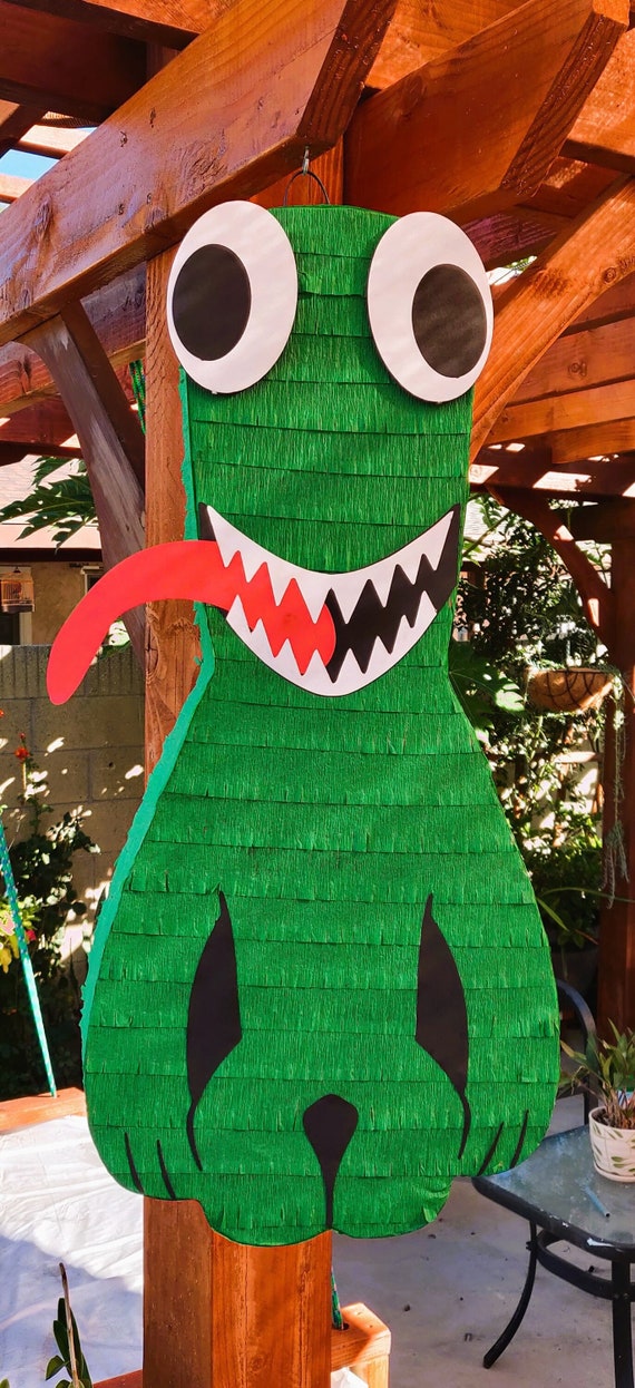 Green Rainbow Friends Full Body Pinata Hand Crafted-Made To Order