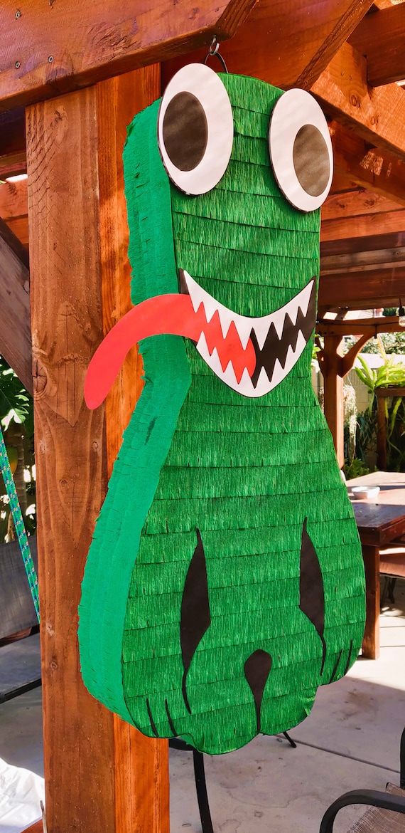 Green Rainbow Friends Full Body Pinata Hand Crafted-made to 