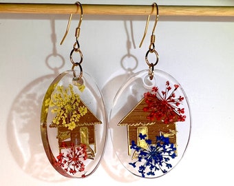 Bahay Kubo earrings