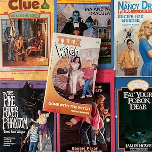 Vintage 80s & 90s Teen Horror Mystery Fiction Novels - Your choice