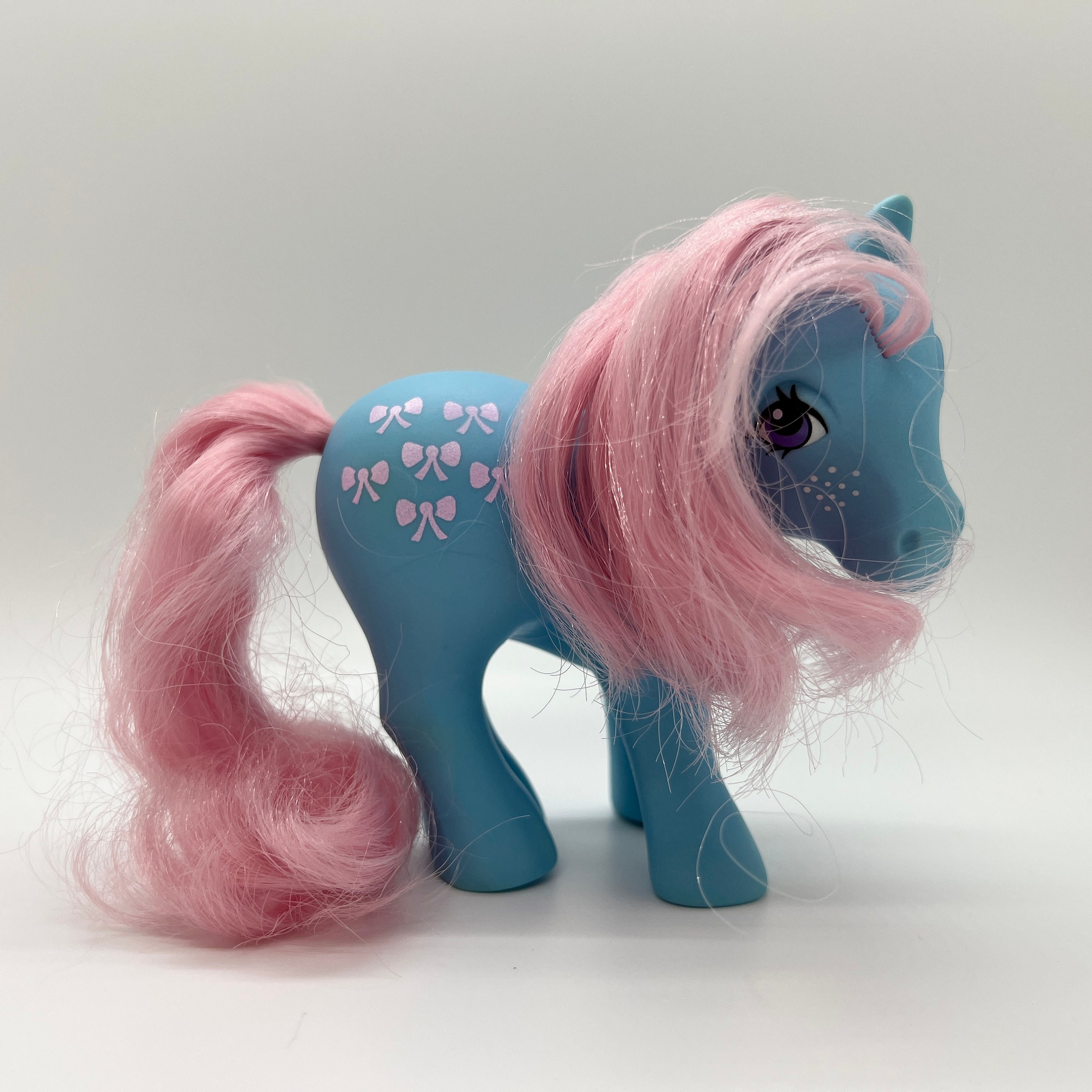 Vintage My Little Pony Purple Pony Toy | eBay