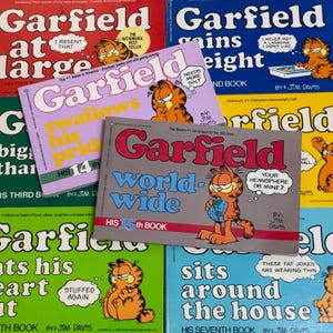 Vintage 80s Garfield Books - Your choice