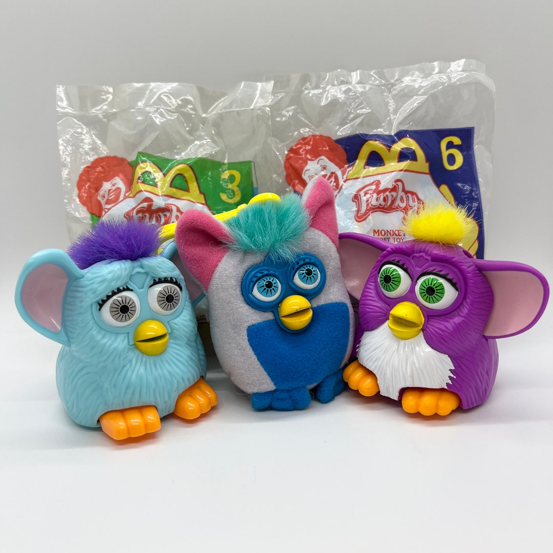 Vintage Furby Happy Meal Toys From Mcdonald's (1998-2000) - Etsy