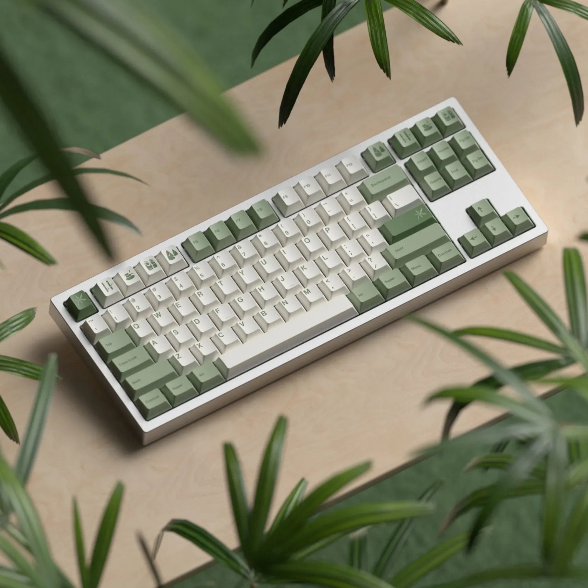 Nature Keycap Pbt Keycap Set Cherry Mx Keycap Tech Etsy