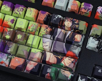 Genshin keycap | Anime Keycaps | cherry keycap | Gaming Keycaps | Gamer Accessories | handmade keycap | Custom Keycaps| artisan keycap