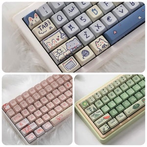 animal keycap set | pbt keycap set | cherry mx keycap | tech Accessories | cute keycap | custom keycaps |artisan keycap| mechanical keyboard