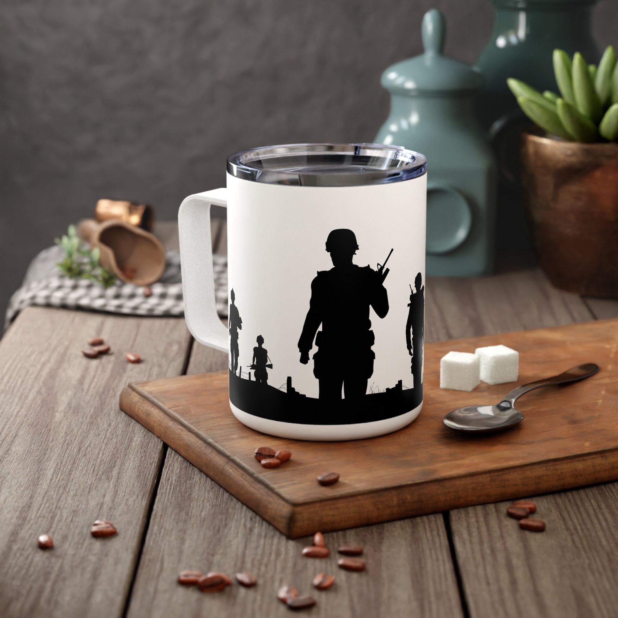 Special Forces 16 oz. Travel Coffee Mug
