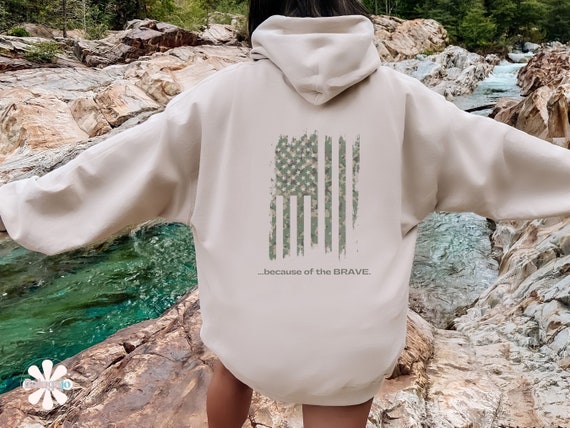 Military Sweatshirt, Veteran Sweatshirt, Military Hoodie, Patriotic Shirt, Camo Sweatshirt, Gift for Veteran, Military Gift