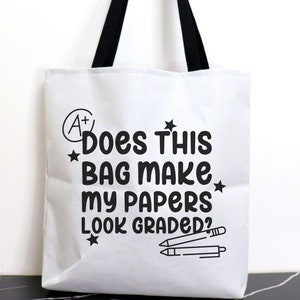Teacher Tote Bag, Gift for Teacher, Teacher Appreciation Gift, Teacher Gift, Tote Bag for Teacher, Teacher Bag
