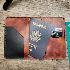 Passport Wallet SVGs (drei verschiedene Designs)