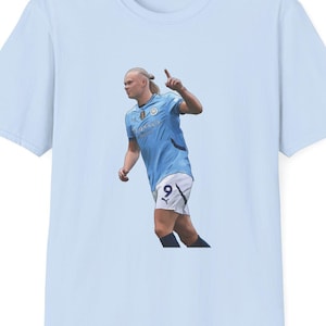 Haaland Man City T-Shirt Haaland Manchester City Shirt Erling Haaland Gift for City Fan, Unisex Shirt